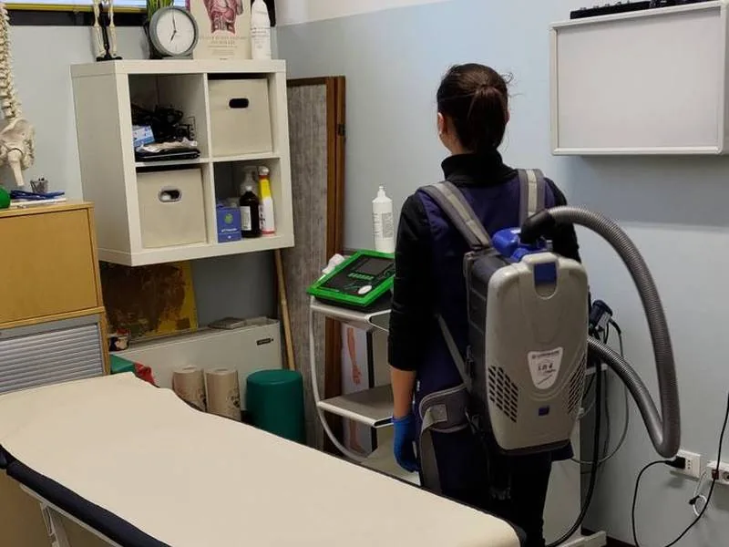 Pulizia di un ambulatorio
