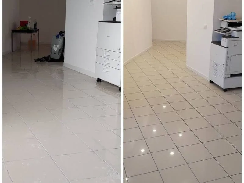 Pavimenti prima e dopo il trattamento